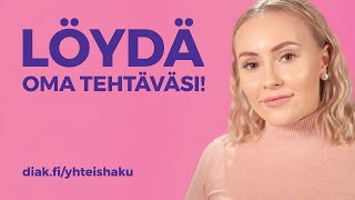 SARA tuleva sairaanhoitaja Diakoniaammattikorkeakoulu Diak [upl. by Sedecram786]