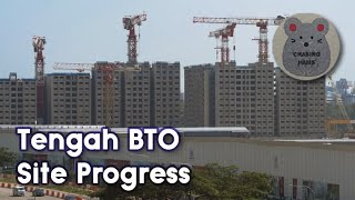 Tengah BTO  A quick look at the construction progress in 4K [upl. by Atsuj]