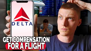 How to Get Compensation for a Delayed or Canceled Delta Airlines Flight  Easy Guide [upl. by Calie]