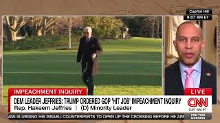 Leader Jeffries on CNN This Morning [upl. by Adnirod]