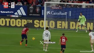 Ante Budimir Penalty Missed 🤔 Osasuna vs Valencia 01 Goals Results And Extended Highlights [upl. by Greenberg]