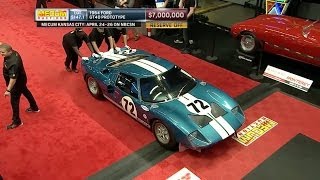 7 Million 1964 Ford GT40 Prototype  Mecum Auctions [upl. by Ahsikad860]