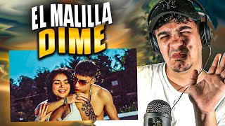 REACCIÓN El Malilla  Dime Video Oficial ft Maury [upl. by Nahej882]