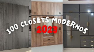 100 CLOSETS MODERNOS 2023  Diseños De Interiores  Diseño De Closet [upl. by Ardeid96]