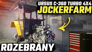 URSUS C360 TURBO 4X4 jockerfarmm ROZŁOŻONY [upl. by Proudfoot]