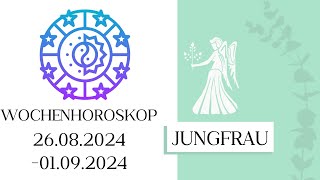 ♍ Wochenhoroskop  Jungfrau  2608010924  KW 352024 [upl. by Dnumde]