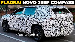 NOVO JEEP COMPASS EM TESTE SAIBA O QUE VEM POR AÍ [upl. by Ardnohsed356]