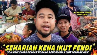 PAKSA FENDI BAYAR SEMUA MAKANAN NIVlog Seharian Teman Foodie Fendi Review Di KLIKAN BAKAR LEGEND [upl. by Berardo133]