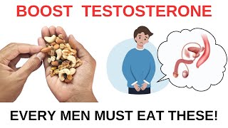 TOP 10 TESTOSTERONE BOOSTING FOODS EVERY MEN NEED TO EAT [upl. by Eivla]