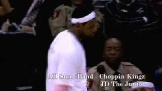 Lebron James Choppin To Allstarz Band Choppin Kingz [upl. by Booze304]