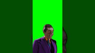 Jack Nicholson Joker Laugh Green Screen Template Video Batman [upl. by Odrarej]