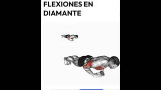 Flexiones de diamante 🏋️💪 [upl. by Kenelm948]