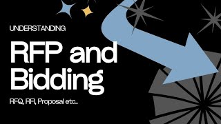 Understanding RFP amp Bidding Process  Detailed Guide for Vendors amp Organizations rfp bidding ai [upl. by Ahsinat503]