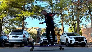 Learning the 360 Step on my Hamboards Pinger [upl. by Tammy195]