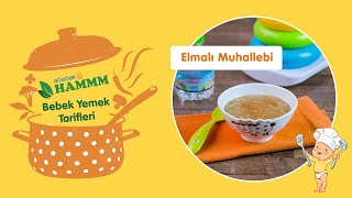 Elmalı Bebek Muhallebisi  Bebek Yemek Tarifleri  Hammm Vakti [upl. by Ldnek]