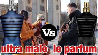 Jean Paul Gaultier ultra male vs Jean Paul Gaultier le male le parfum  fragrance test [upl. by Nisotawulo]