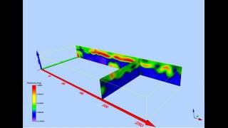 Pseudo 3D Electrical resistivity tomography ERT investigation of a sinkhole [upl. by Artinek]