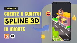 You Wont Believe How Easy Interactive Spline3D Is with SwiftUI [upl. by Raeann341]