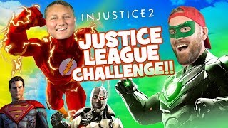 Justice League Challenge Injustice 2 SuperHeroes Battle by KCity [upl. by Immanuel34]