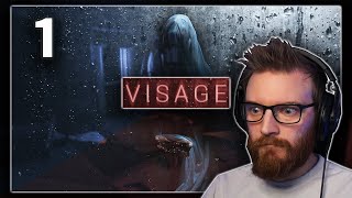 Visage Gameplay Part 1 IM TERRIFIED [upl. by Eetnom]