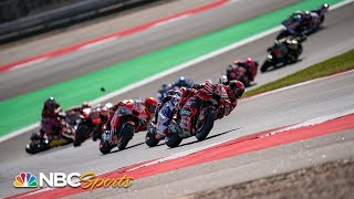 MotoGP Portuguese Grand Prix Sprint  HIGHLIGHTS  32523  Motorsports on NBC [upl. by Anaicul688]