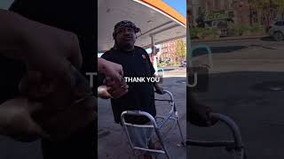 Giving Disabled Homeless Man A HUGE Surprise [upl. by Hermy]