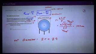 Solids Thin Walled Pressure Vessel [upl. by Wilma289]