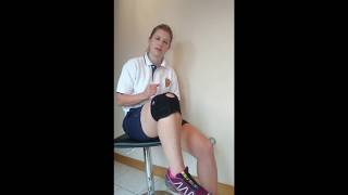 How to fit a Knee Support Brace [upl. by Stultz]