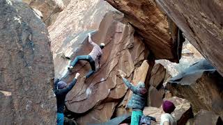 The Abstraction v8  Red Rock Canyon Gateway Canyon [upl. by Colline]