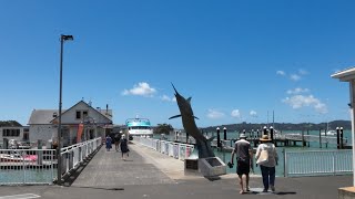 Paihia lookout near the wharf Paihia wharf northland New Zealand [upl. by Tova]