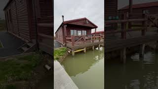 Kingfisher Lodge Cabin Tour with Amy  Lakeside Fishing Cabins  Lincolnshire Fishing Retreat [upl. by Annahpos]