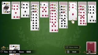 Dreams Spider Solitaire F level 58 Achievement Guide [upl. by Esdras100]