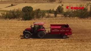 TINAZ  Katı Gübre Dağıtma Römorku  Solid Manure Spreader Trailer [upl. by Sukramaj]