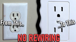 Non Wiring Ways to Update Ugly Outlets [upl. by Nealson]