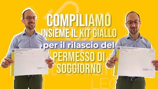 📩 Come fare Kit Postale permesso di soggiorno per il RILASCIO ‼️👀🖊Pratichiamo Legge ⚖️ [upl. by Hgieloj]