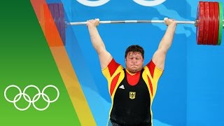 Matthias Steiner wins an emotional gold at Beijing 2008  Epic Olympic Moments [upl. by Jeavons]