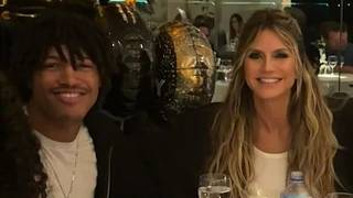 Heidi Klum Shares Fun Highlights from Visiting Son Henry at College [upl. by Judi896]