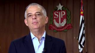 Em vídeo Márcio França se despede do governo de São Paulo [upl. by Sturrock692]