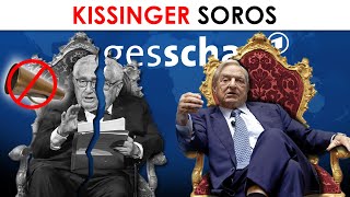 ExUSAußenminister Kissinger von Tagesschau totgeschwiegen Soros hofiert Ukraine amp Propaganda [upl. by Eselahs232]