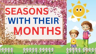 Name of season in English Season namesFour seasons Months name Seasons pictures with names [upl. by Ecyarg]