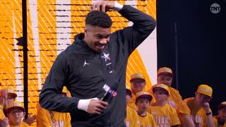 Giannis Accidentally Picks Ja Morant 😅  NBA AllStar Draft 2023 [upl. by Borlow]