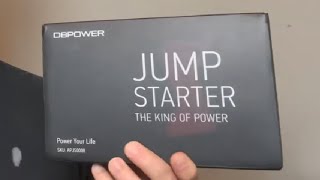 DBPOWER 1000A Portable Car Jump Starter Review [upl. by Atnom]