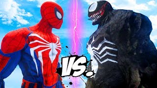 Marvels SpiderMan vs Venom  The Venom Symbiote vs Spiderman ps4 [upl. by Emawk]