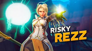 This Mercy was FEARLESS  Overwatch 2 Spectating Bronze [upl. by Ahsennek]