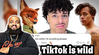 LARRAY  THIRST TRAP TIKTOKS  REACTION [upl. by Anilorac]