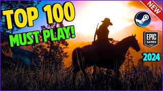 100 GREAT SINGLE PLAYER games to play NOW in 2024 PC [upl. by Veronike59]