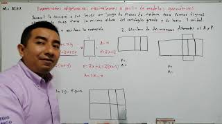 Expresiones algebraicas equivalentes a partir de modelos geométricos [upl. by Tarfe]