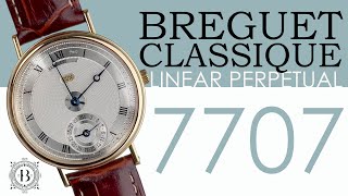 Breguet Classique Linear Perpetual Calendar 7707BA [upl. by Ardrey]