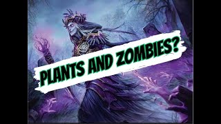 Plants amp ZombiesGOLGARI ROOTSSTANDARDMTG ARENA [upl. by Aittam]