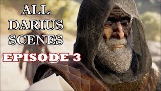 Assassins Creed Legacy of the First Blade Episode 3  All Darius Scenes [upl. by Ynnoj582]